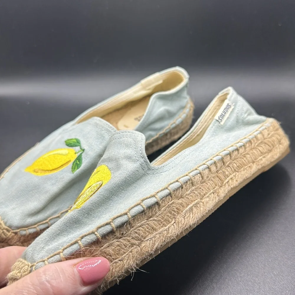 Soludos Lemon Slip Ons Women’s